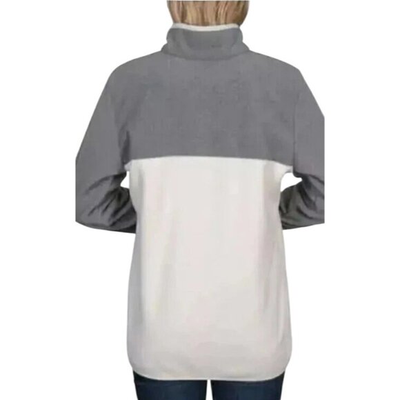 Columbia Women XS Benton Springs Half Snap Pullover Sweater Fleece Sweatshirt - Picture 3 of 5